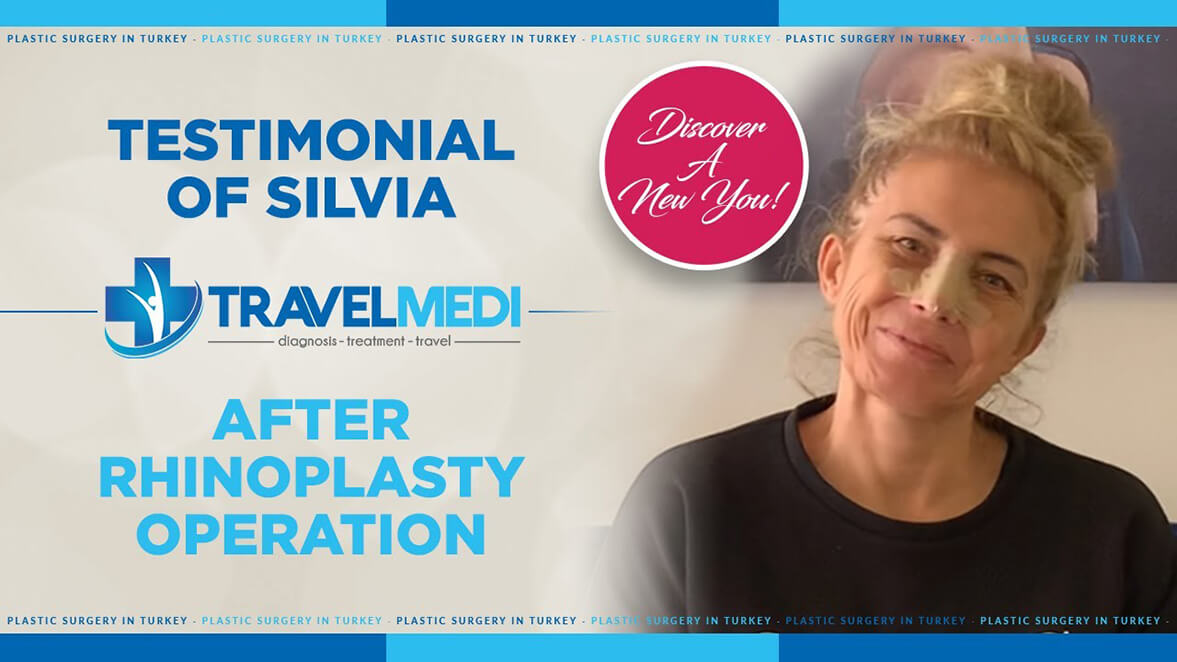Video review after rhinoplasty in Turkey
